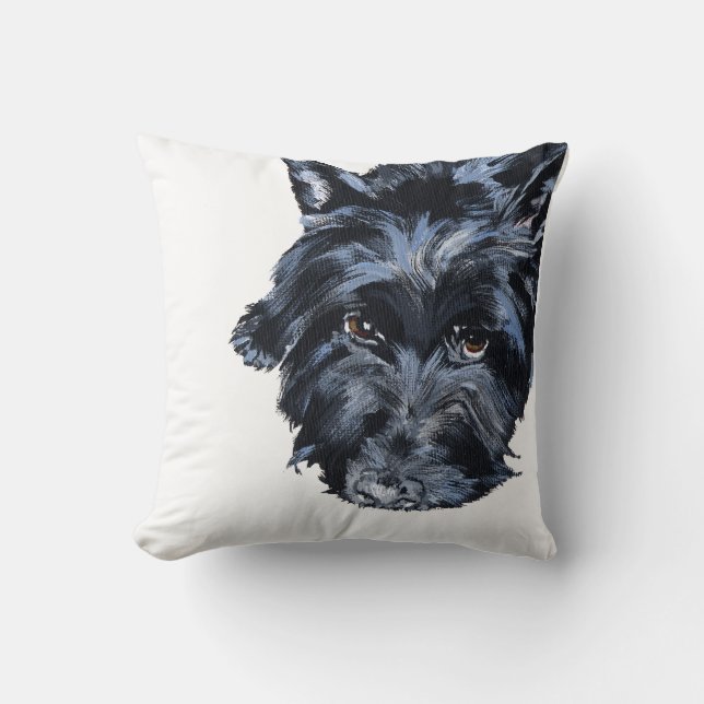 Scottish Terrier Pillow Kissen (Vorderseite)