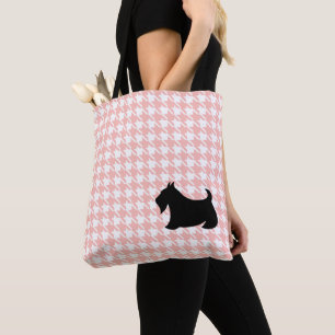 Scottish Terrier Pink Tote Bag Tasche