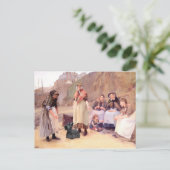 Scottish Terrier Post Card Postkarte (Stehend Vorderseite)