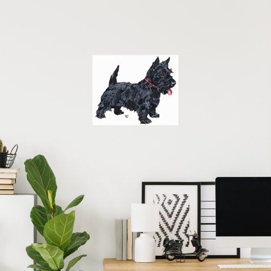 Scottish Terrier Poster (Heimbüro)