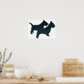 Scottish Terrier Poster (Küche)