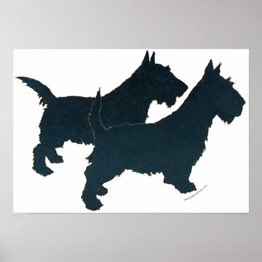 Scottish Terrier Poster (Vorne)