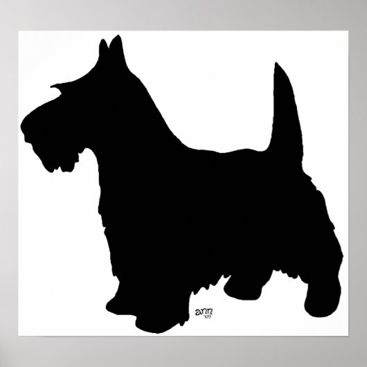 Scottish Terrier Poster (Vorne)