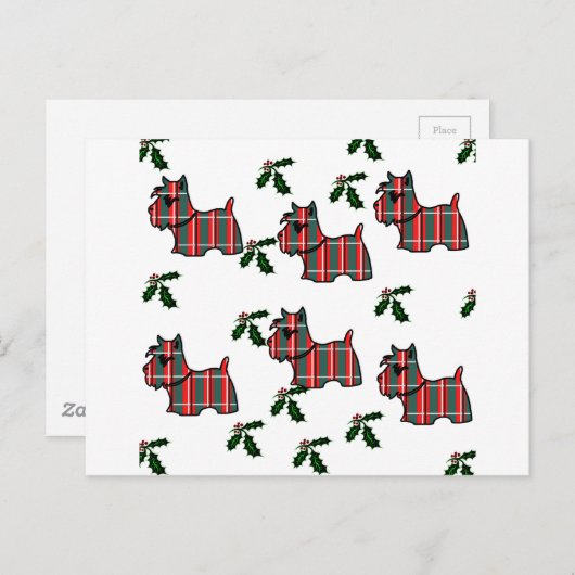 SCOTTISH TERRIER POSTKARTE (Vorne/Hinten)