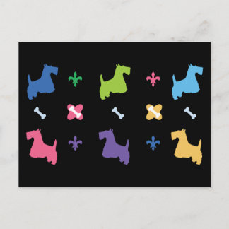 Scottish Terrier Postkarte