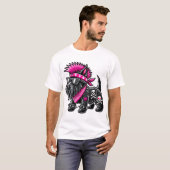 Scottish Terrier Punk Music T-Shirt (Vorne ganz)