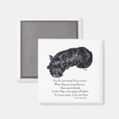 Scottish Terrier Rainbow Bridge Magnet (Vorderseite/Rückseite)