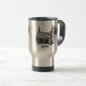 Scottish Terrier Reisebecher (VorderseiteRechts)