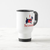 Scottish Terrier Reisebecher (VorderseiteRechts)