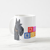 Scottish Terrier Rescue Cup Kaffeetasse (Vorderseite Links)