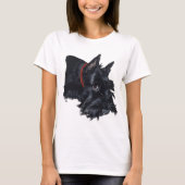 Scottish Terrier Resting T-Shirt (Vorderseite)