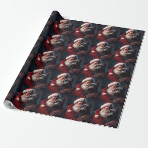 Scottish Terrier Santa Claus Weihnachten Geschenkpapier