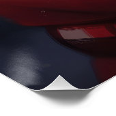 Scottish Terrier Santa Claus Weihnachten Poster (Ecke)