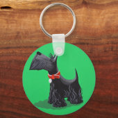 Scottish Terrier Schlüsselanhänger (Vorderseite)