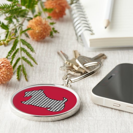 Scottish Terrier Schlüsselanhänger (Seite)