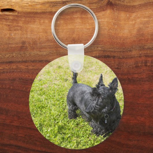Scottish Terrier Schlüsselanhänger (Vorderseite)