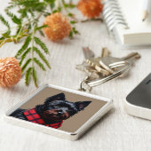 Scottish Terrier Schlüsselanhänger (Seite)