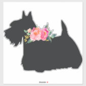 Scottish Terrier Scottie Dog Aufkleber (Blatt)