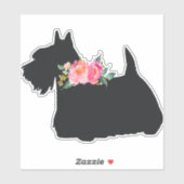 Scottish Terrier Scottie Dog Aufkleber (Blatt)