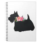 Scottish Terrier Scottie Dog Notizblock (Vorderseite)
