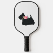Scottish Terrier Scottie Dog Pickleball Schläger (Vorderseite)
