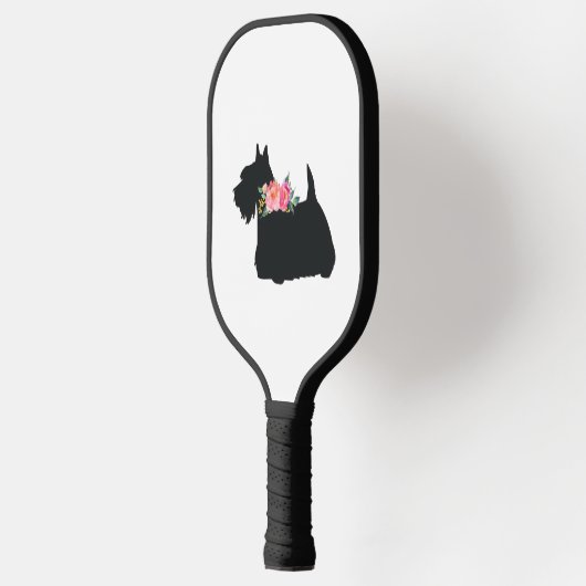 Scottish Terrier Scottie Dog Pickleball Schläger (Links)