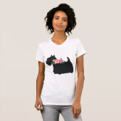 Scottish Terrier Scottie Dog T-Shirt (Vorne ganz)