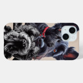 SCOTTISH TERRIER, SCOTTIE, "THE DIEHARD", Case-Mate iPhone HÜLLE (Rückseite (Horizontal))
