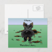 Scottish Terrier (Scotties) I Hunt... Postkarte (Vorne/Hinten)