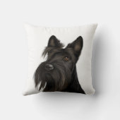 Scottish Terrier (Scotty Dog) Kissen (Rückseite)