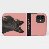 Scottish Terrier (Scotty Dog) - Pink  Case-Mate iPhone Hülle (Rückseite (Horizontal))