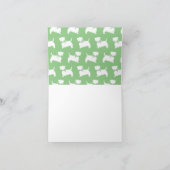 Scottish Terrier Scotty Dog Puppy Scottie Note Car (Innenseite)