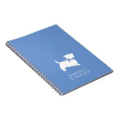 Scottish Terrier Scotty Dog Puppy Scottie Notizblock (Rechte Seite)