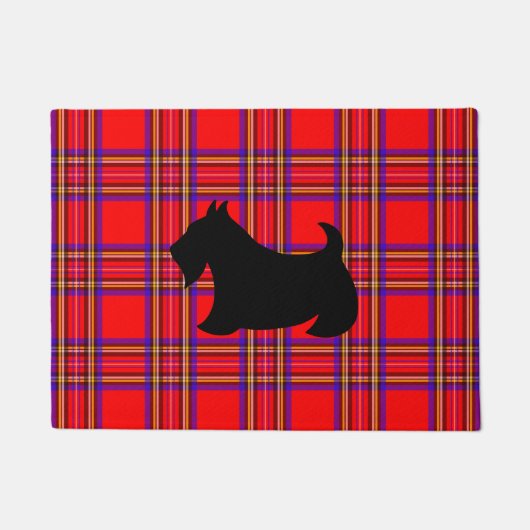 Scottish Terrier Scotty Dog Rug Doormat Gift Fußmatte (Vorderseite)
