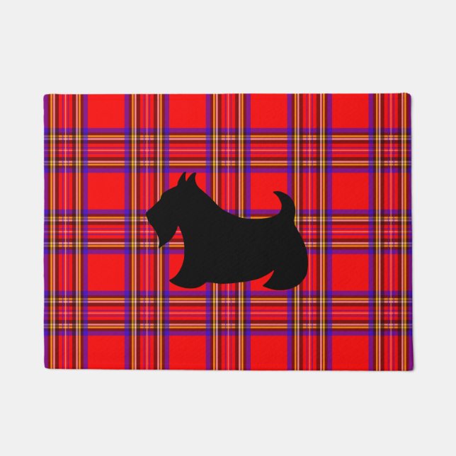 Scottish Terrier Scotty Dog Rug Doormat Gift Fußmatte (Vorderseite)