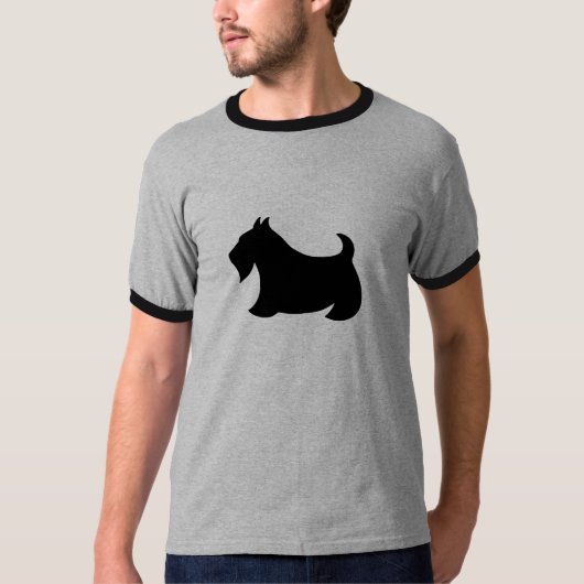 Scottish Terrier Scotty Dog T - Shirt Top Gift (Vorderseite)