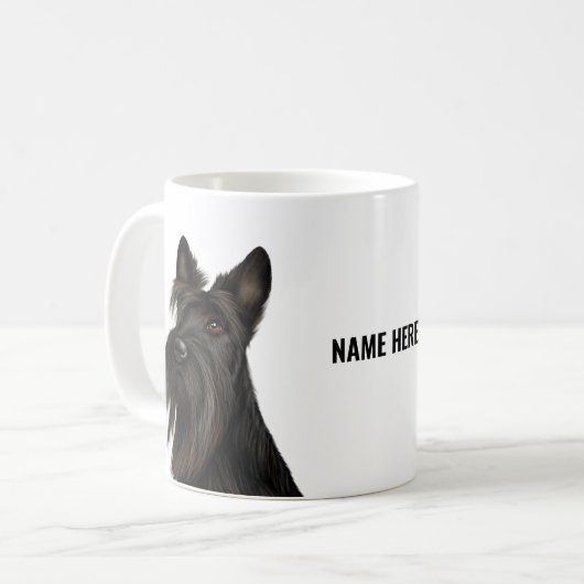 Scottish Terrier (Scotty Dog) Tasse (Vorderseite Links)