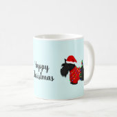 Scottish Terrier (Scotty Dog) Weihnachten Kaffeetasse (VorderseiteRechts)