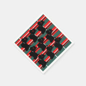 SCOTTISH TERRIER SERVIETTE (Ecke)