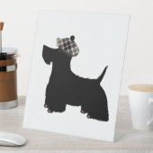 Scottish Terrier Sockelschild (In Situ)