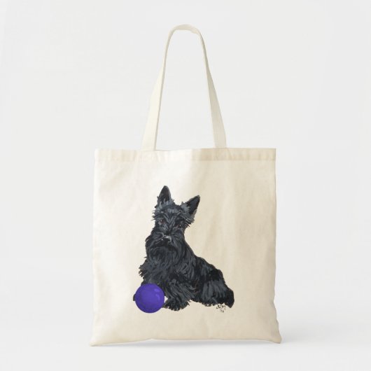 Scottish Terrier Spiel mit mir! Tragetasche (Vorne)