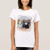 Scottish Terrier Tartan Design T-Shirt (Vorderseite)
