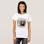 Scottish Terrier Tartan Design T-Shirt (Vorne ganz)