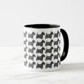 Scottish Terrier Tasse (VorderseiteRechts)