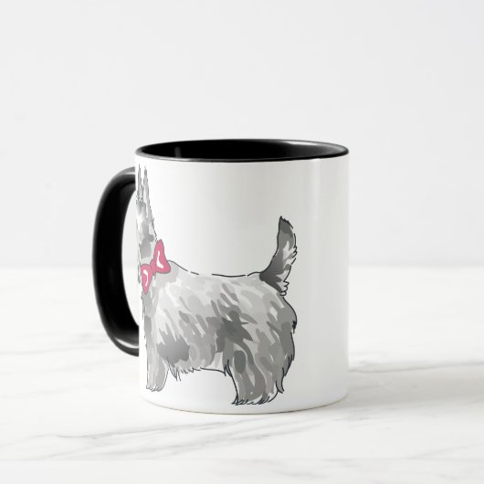 Scottish Terrier Tasse (Vorderseite Links)
