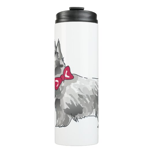 Scottish Terrier Thermosbecher (Vorderseite)