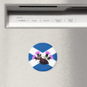 Scottish Terrier, Thistle Magnet (In Situ (Geschirrspüler))