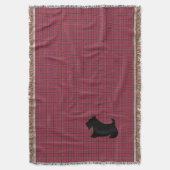 Scottish Terrier Throw Blanket Decke (Vorderseite Vertikal)