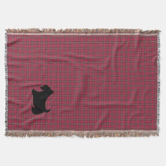 Scottish Terrier Throw Blanket Decke (Vorderseite)