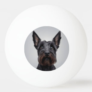 Scottish Terrier Tischtennisball